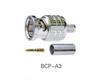 75Ω BNC 压接插头 BCP-A系列
