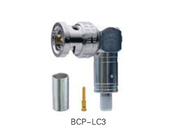 75Ω BNC 压接插头 BCP-LC系列（直角型）