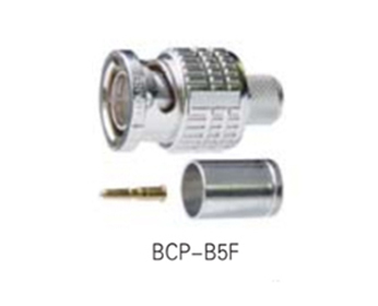 75Ω BNC 压接插头 BCP-B系列